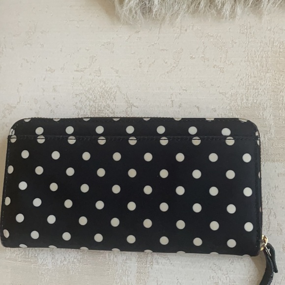 Kate Spade polka dot canvas wallet - Picture 11 of 11